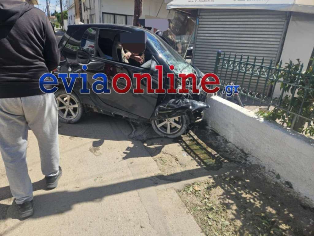 Σοβαρό τροχαίο στην Εύβοια