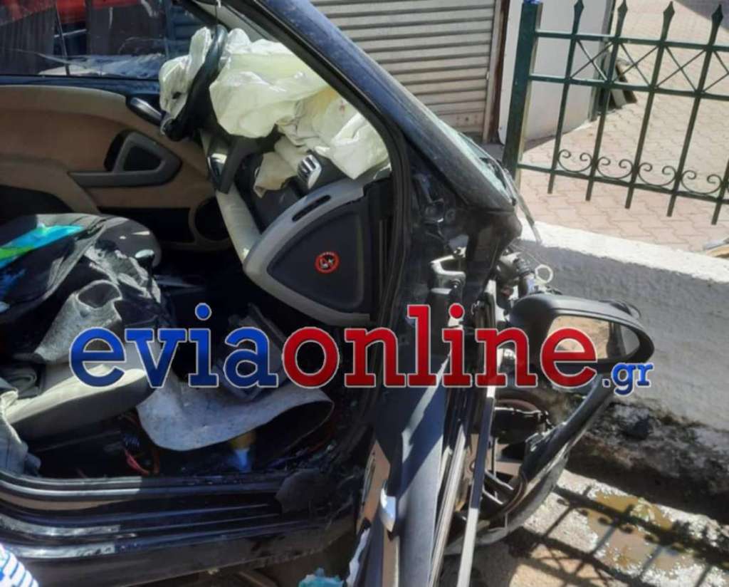 Σοβαρό τροχαίο στην Εύβοια