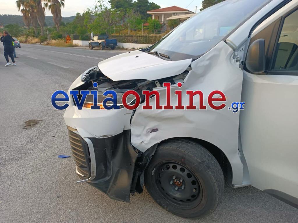 Εύβοια: Σύγκρουση αυτοκινήτου με μηχανάκι