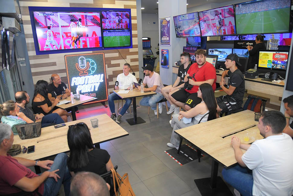 Πάμε Στοίχημα Football Party by Gazzetta σε κατάστημα ΟΠΑΠ στo Αιγάλεω