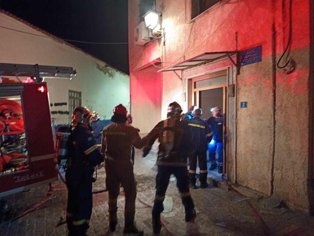 Λήμνος: Φωτιά στο κτίριο της ΕΑΣ 