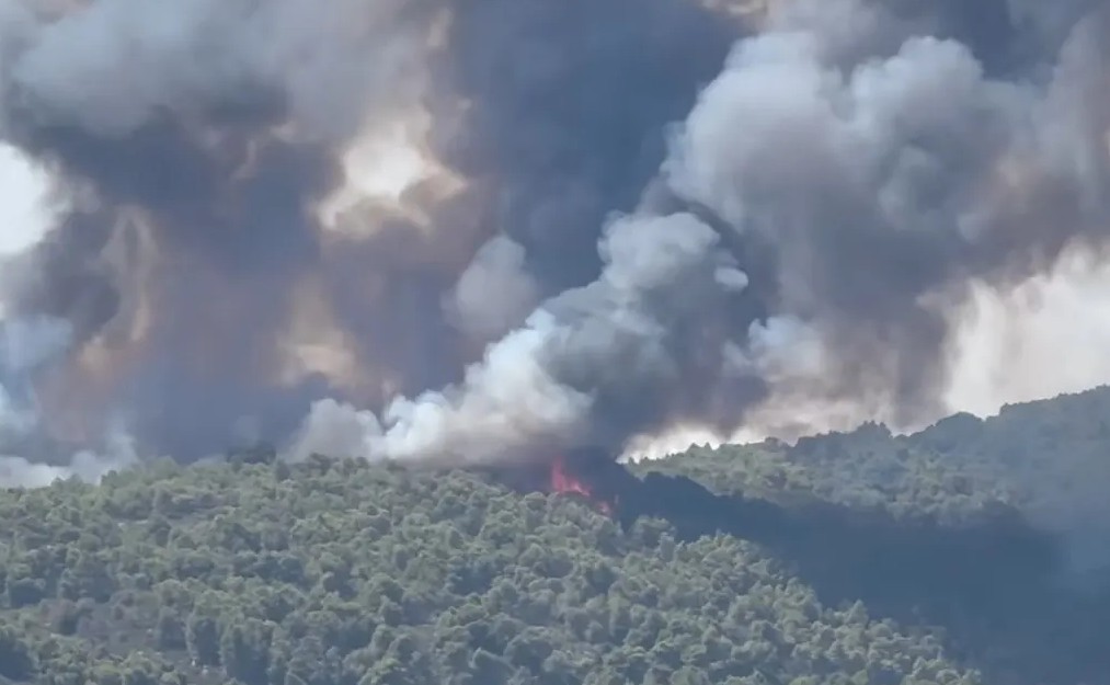 Πύρινος εφιάλτης στη Χαλκιδική