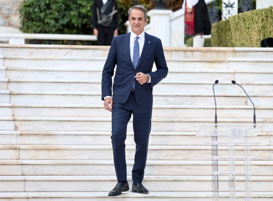 Η δεξίωση στο Προεδρικό Μέγαρο για την αποκατάσταση της Δημοκρατίας