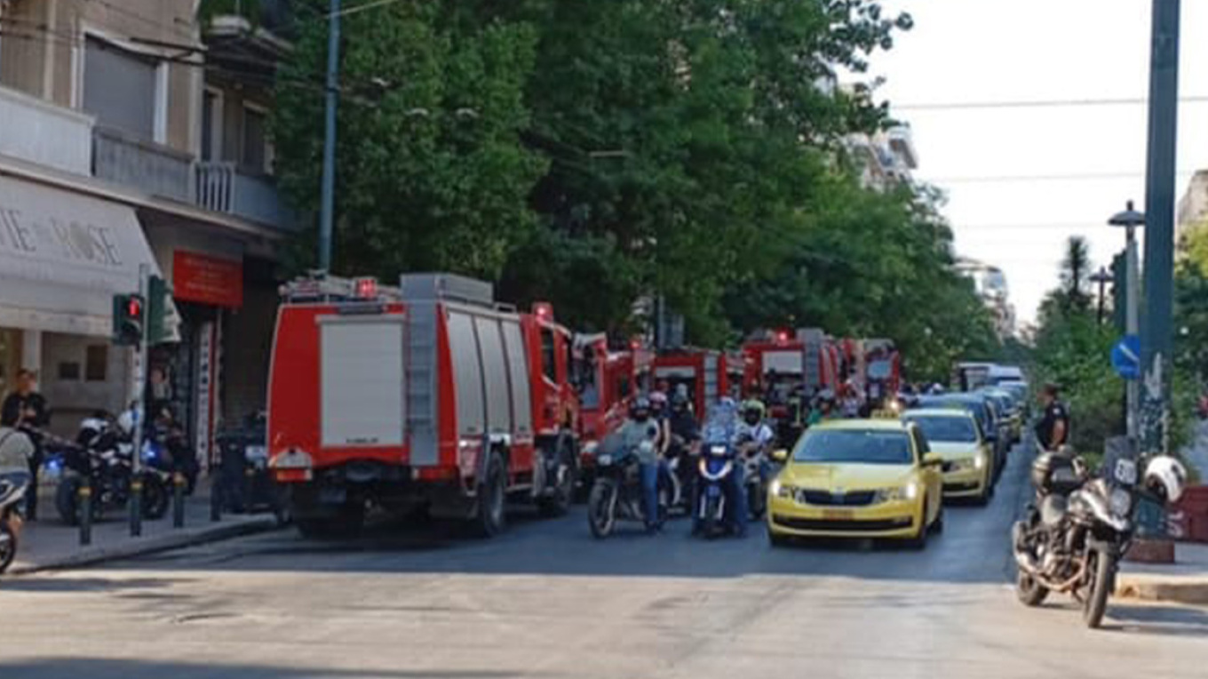 Κάηκε το σπίτι του Πέτρου Φιλιππίδη στην οδό Πατησίων
