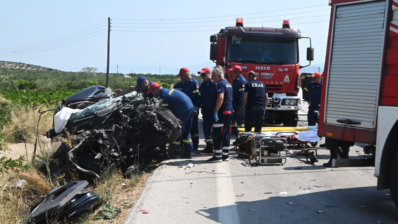 Αργολίδα: Τροχαίο δυστύχημα με τρεις νεκρούς