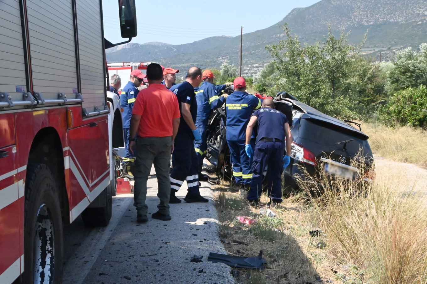 Αργολίδα: Τροχαίο δυστύχημα με τρεις νεκρούς