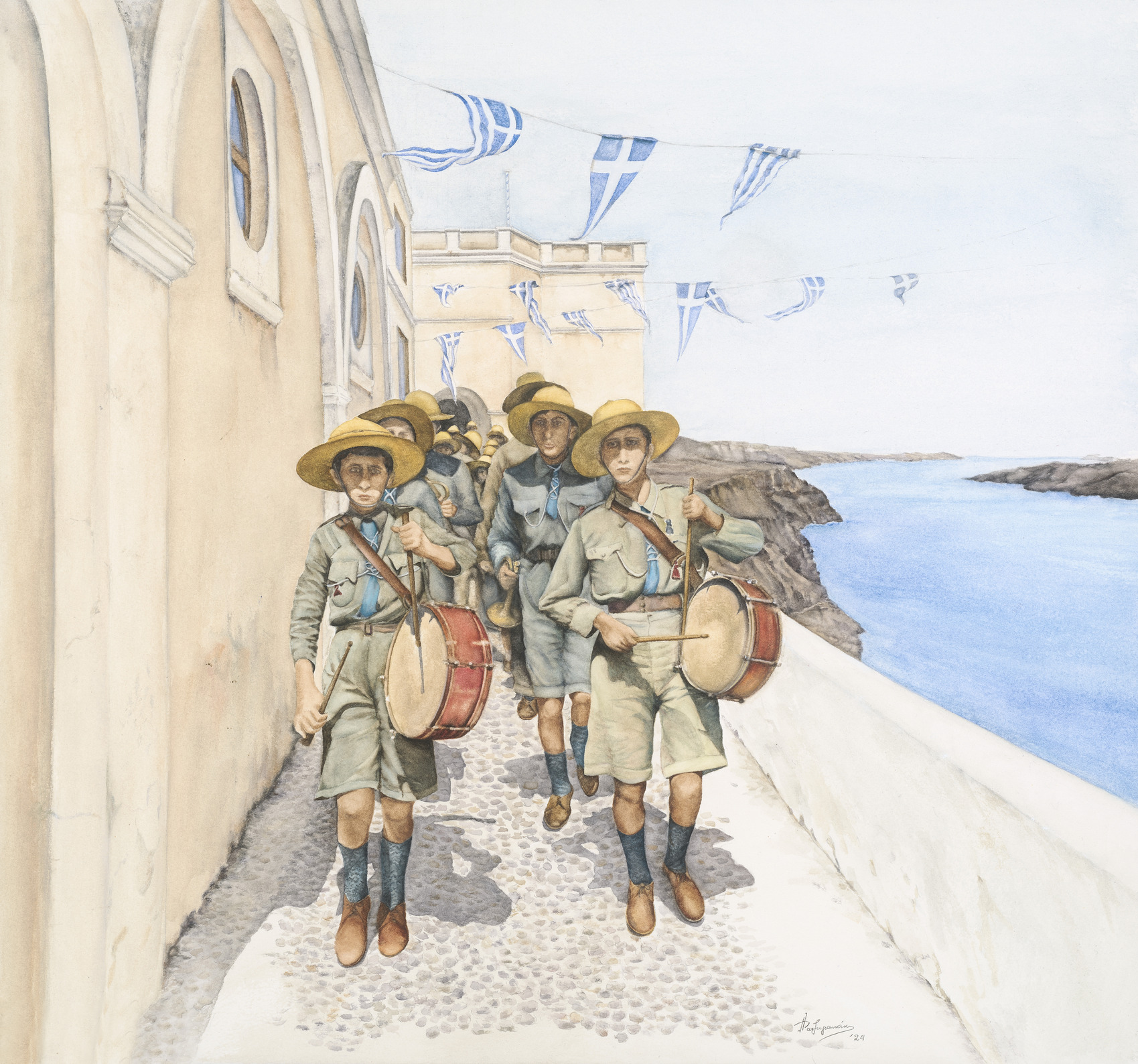 «Θηραϊκές τελετουργίες»: Η νέα ατομική έκθεση της Άρτεμης Χατζηγιαννάκη