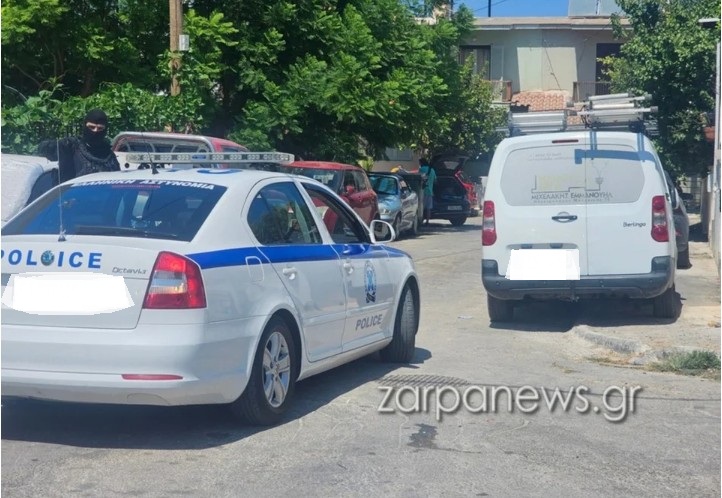 έφοδος αστυνομίας Χανιά