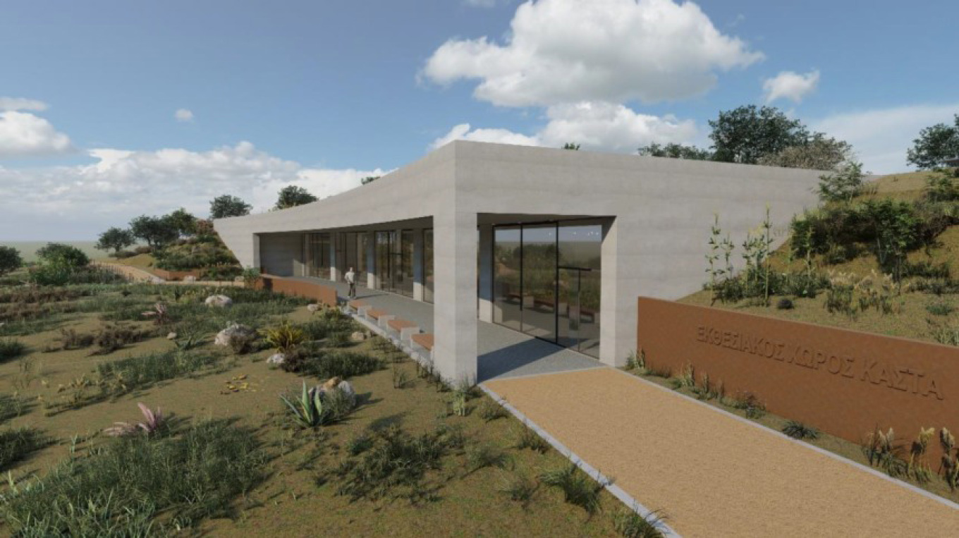 Προχωρούν τα έργα στον Τύμβο Καστά στην Αμφίπολη