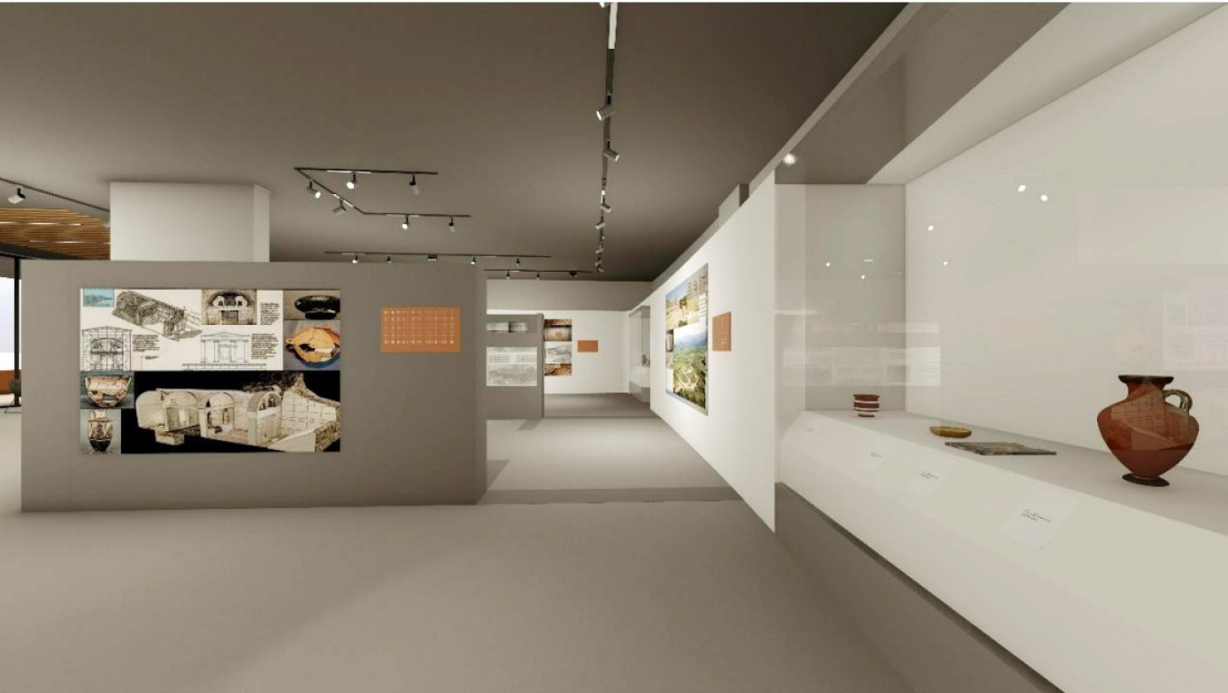 Προχωρούν τα έργα στον Τύμβο Καστά στην Αμφίπολη