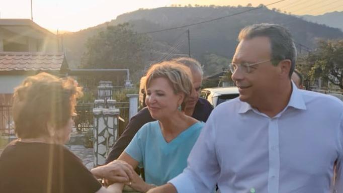 Επίσκεψη Σωκράτη Φάμελλου στις πυρόπληκτες περιοχές της Άρτας και της Πρέβεζας