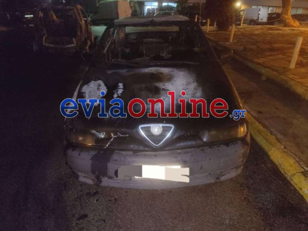 Εύβοια: Παρανάλωμα του πυρός δύο αυτοκίνητα στη Νέα Αρτάκη