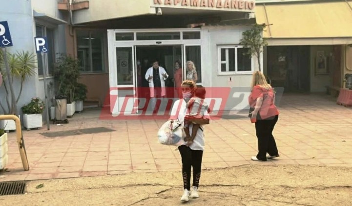 Εκκενώθηκαν Καραμανδάνειο και Κωνσταντοπούλειο στην Πάτρα