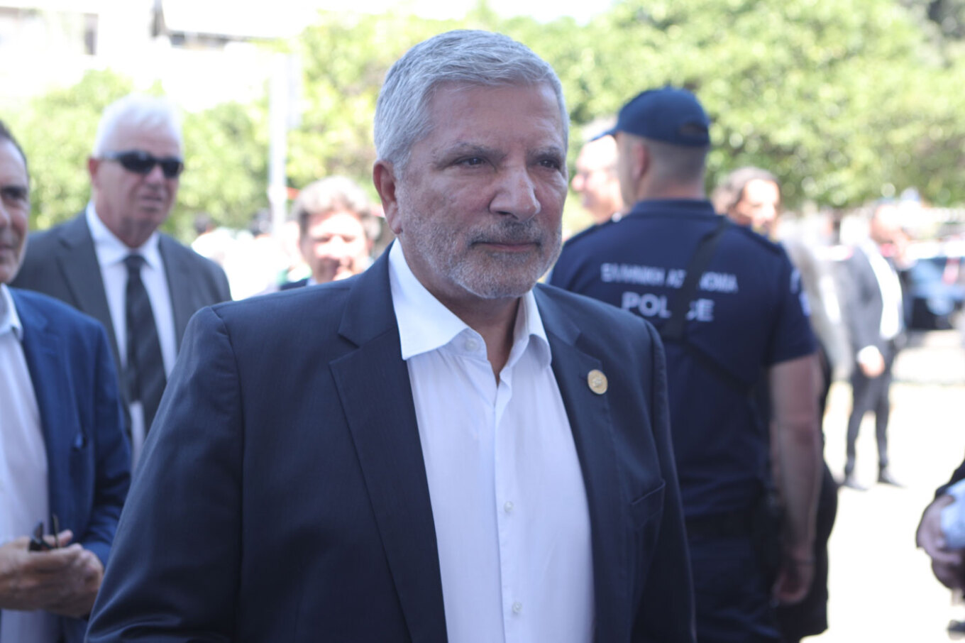 Πατούλης κηδεία Σαμαρά