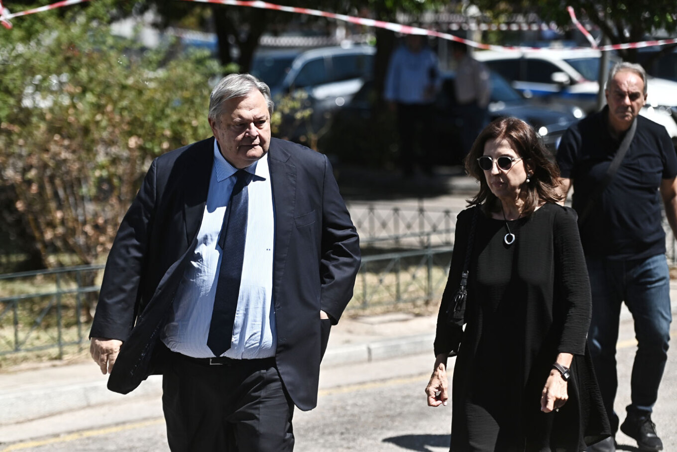 Βενιζέλος κηδεία Λένα Σαμαρά