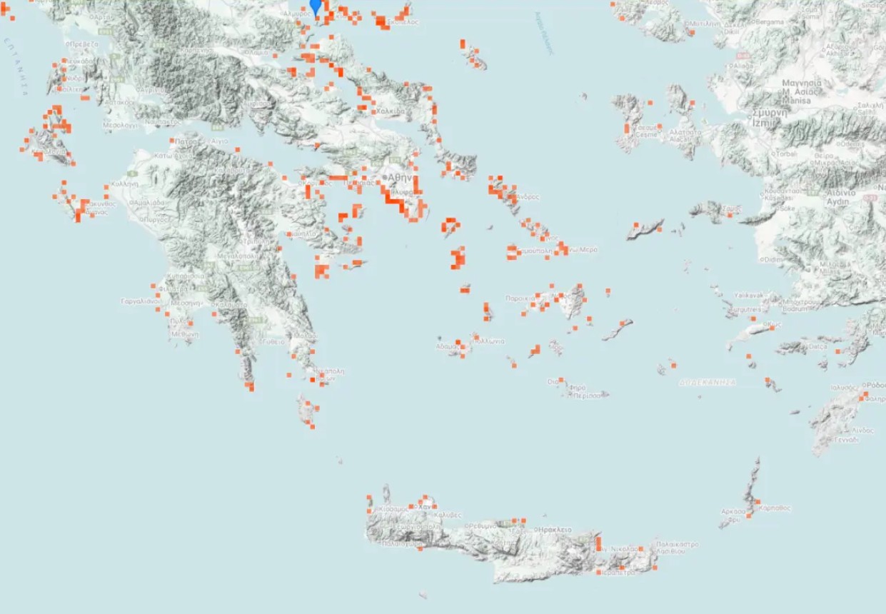 μέδουσες χάρτες