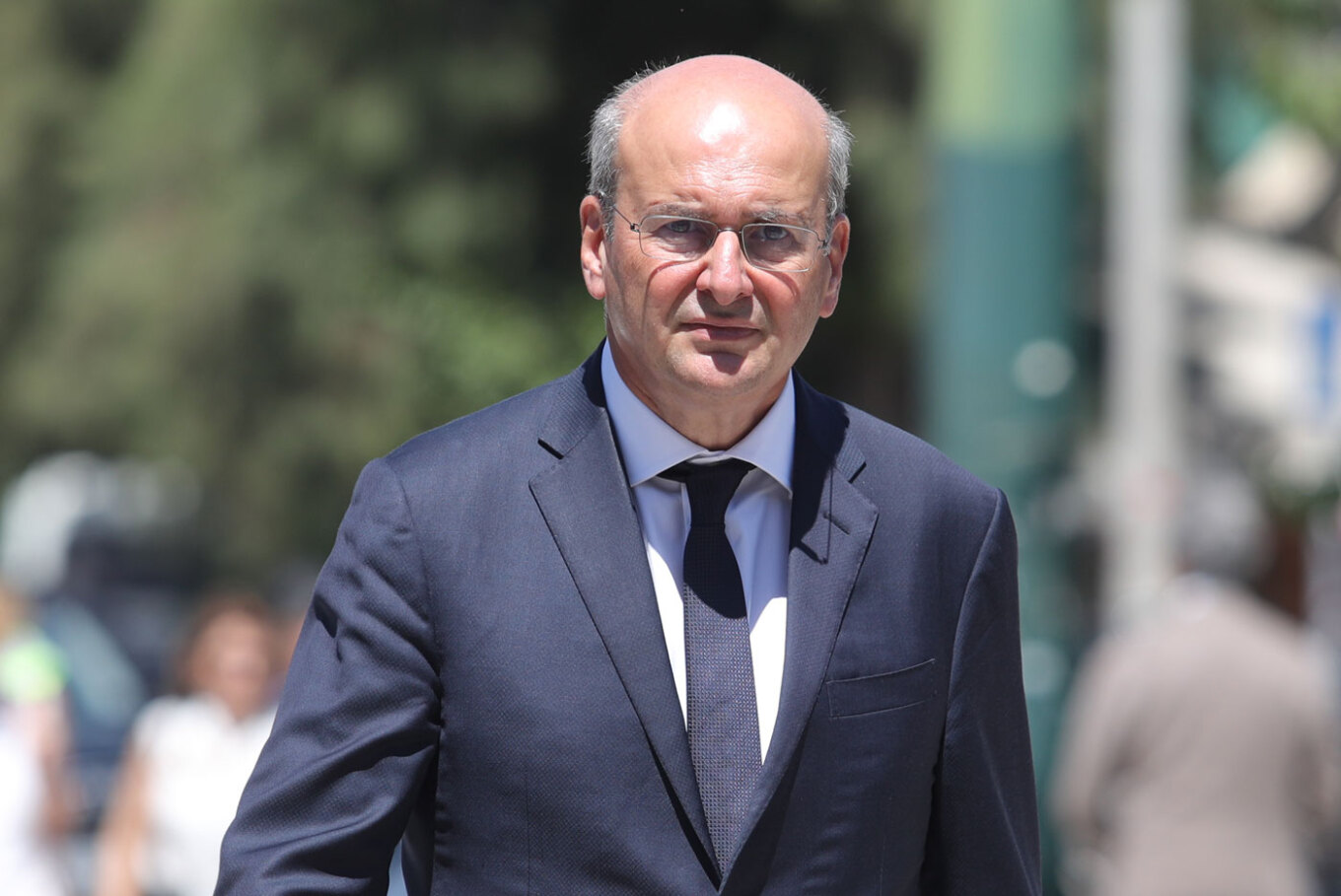 Χατζηδάκης κηδεία Λένα Σαμαρά 