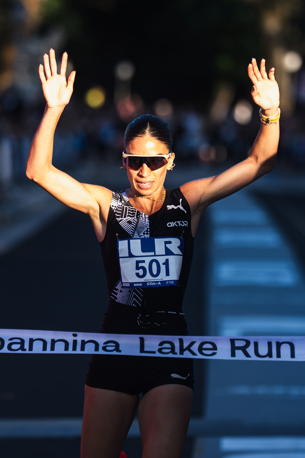 Η Ματίνα Νούλα τερμάτισε πρώτη στον αγώνα των 30 χλμ