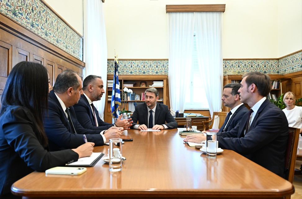 Συνάντηση Ανδρουλάκη με τον Δήμαρχο Βηθλεέμ