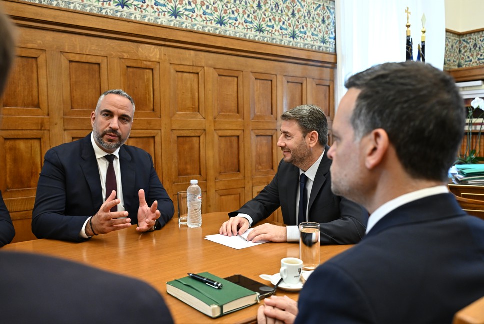 Συνάντηση Ανδρουλάκη με τον Δήμαρχο Βηθλεέμ