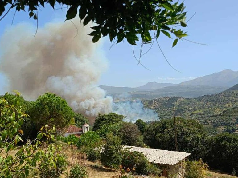 Φωτιά στην Αχαΐα