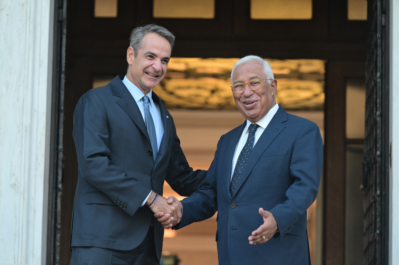 Συνάντηση Μητσοτάκη-Κόστα στο Μαξίμου