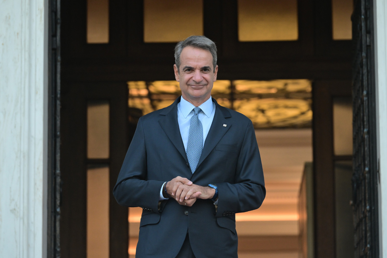 Συνάντηση Μητσοτάκη-Κόστα στο Μαξίμου