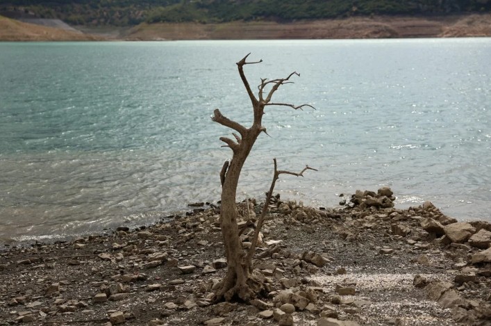 SOS για τη λίμνη του Μόρνου που εξαφανίζεται