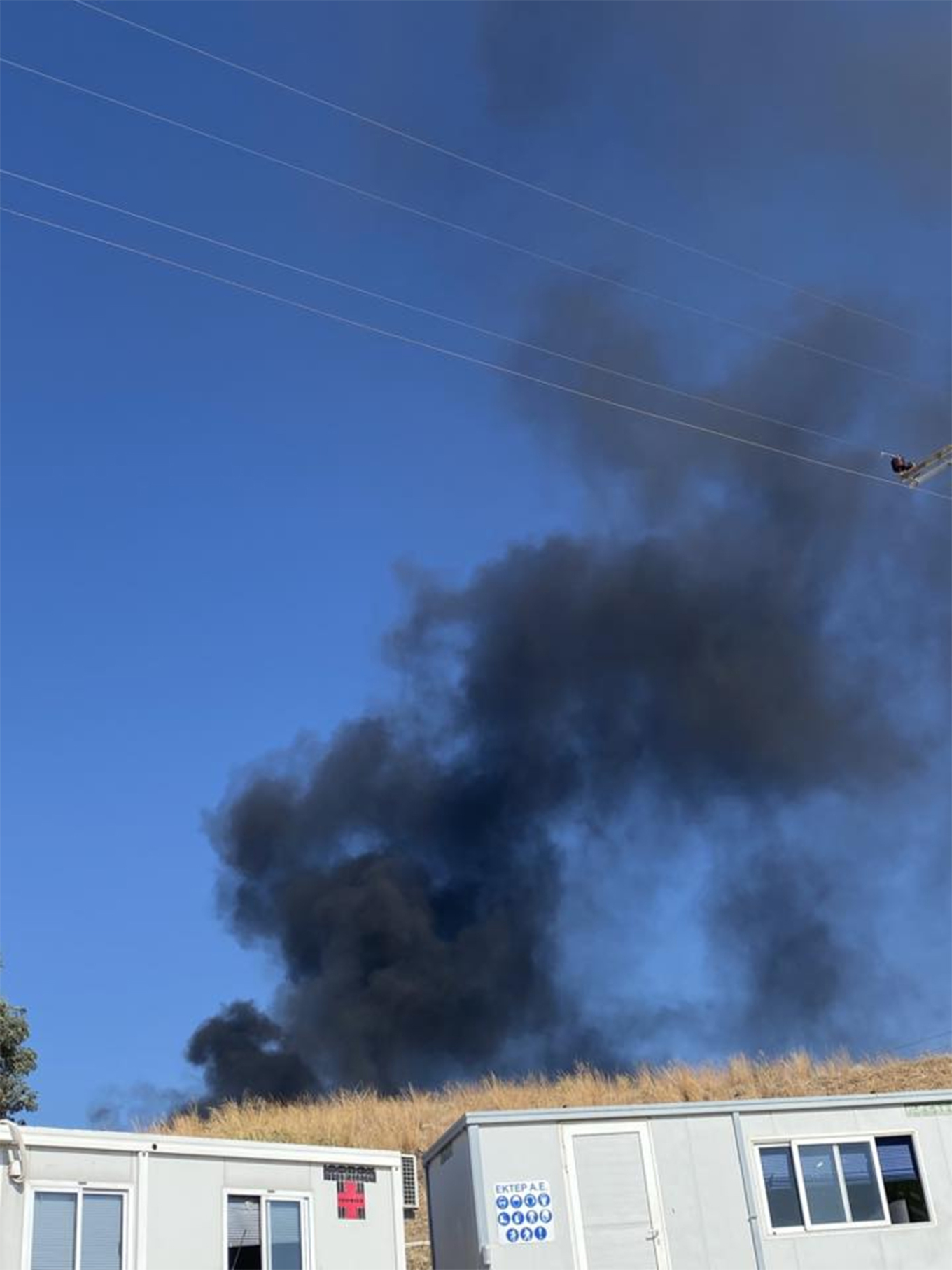 Φωτιά στο μουσικό σχολείο της Παλλήνης