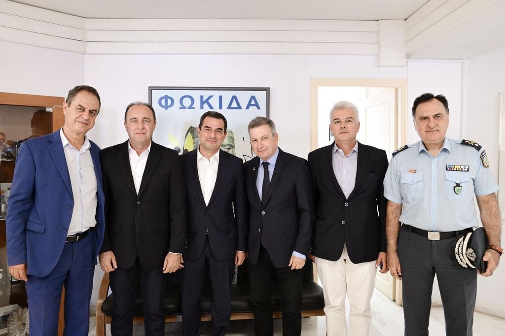 Ν.Δ.: Επίσκεψη του Κώστα Σκρέκα στη Φωκίδα