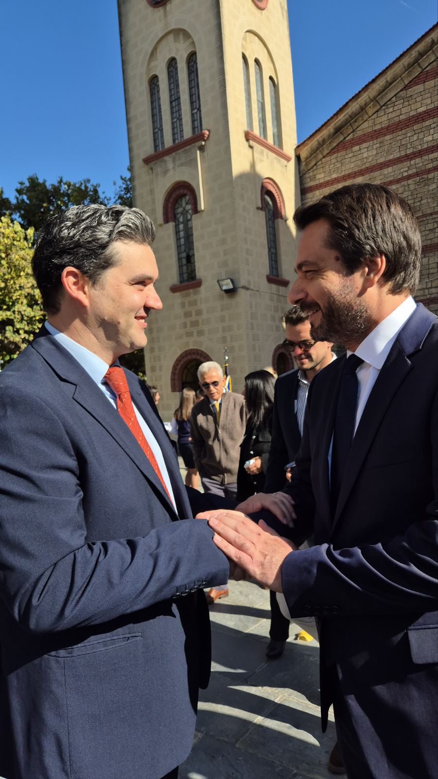 Ο Τάσος Μπαρτζώκας εκπρόσωπος της Βουλής στους εορτασμούς της 28ης Οκτωβρίου στη Βέροια