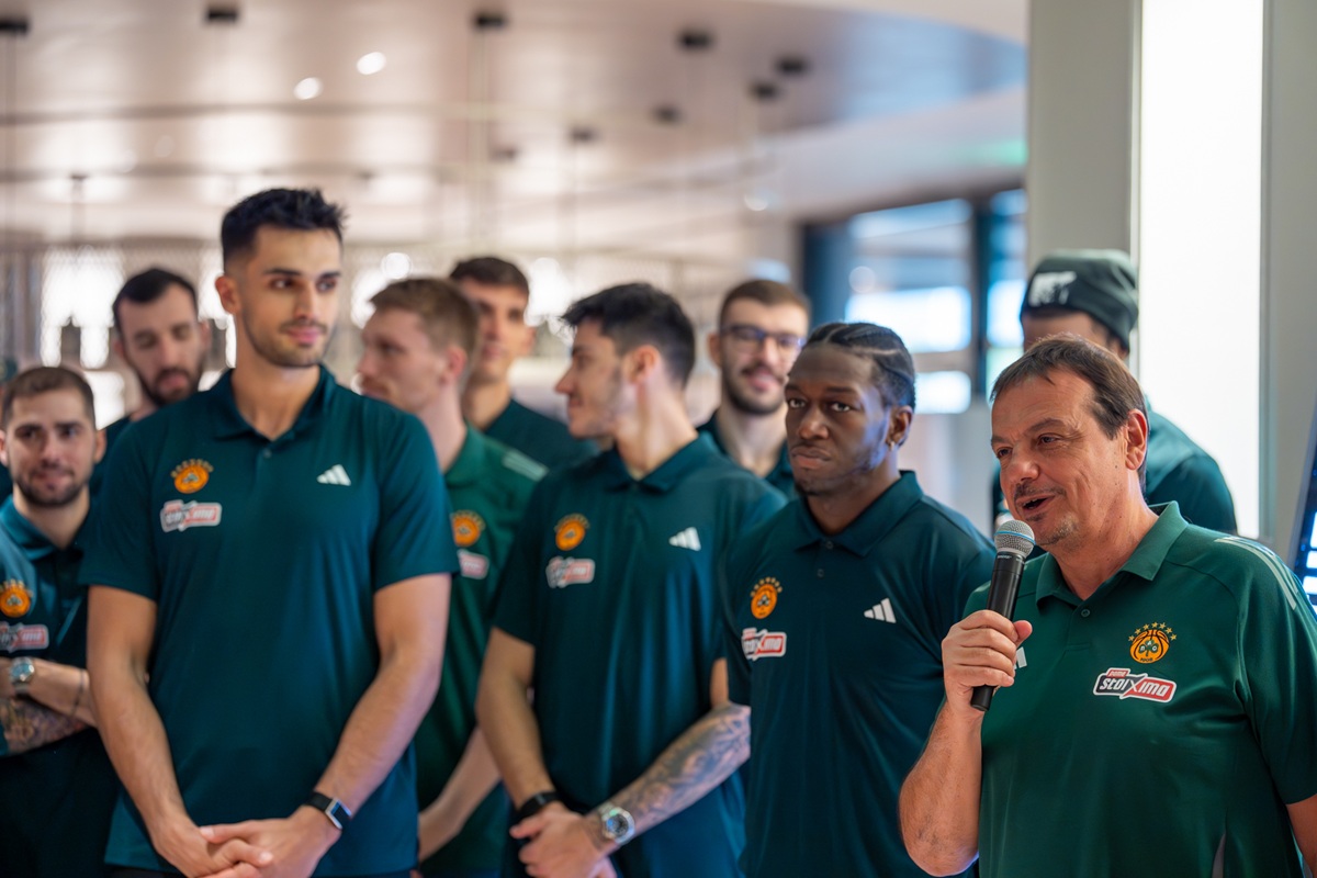 Ο προπονητής του Παναθηναϊκού AKTOR, Ergin Ataman , στο Dinner with the Stars