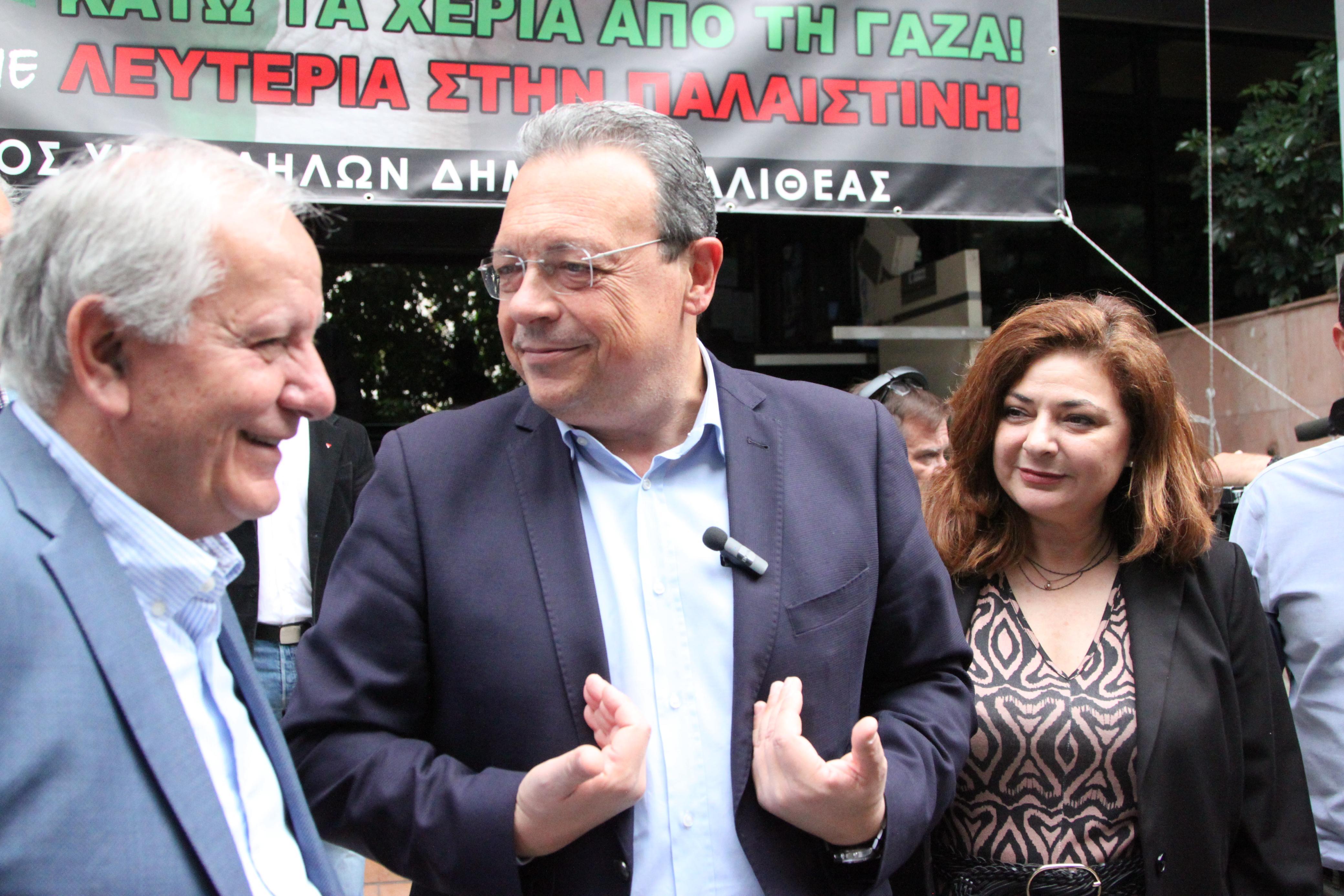 Περιοδεία του Σωκράτη Φάμελλου στην Καλλιθέα