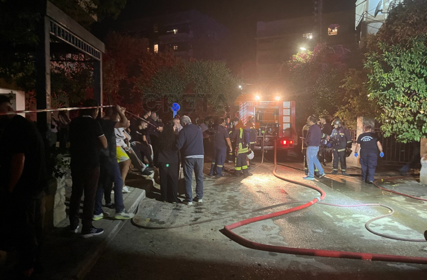 Ηράκλειο: Δύο νεκροί από φωτιά σε διαμέρισμα