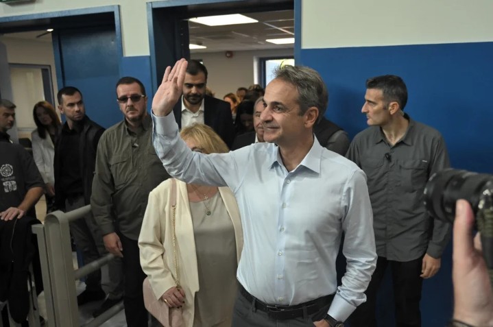 Επίσκεψη Μητσοτάκη στη Πεντέλη