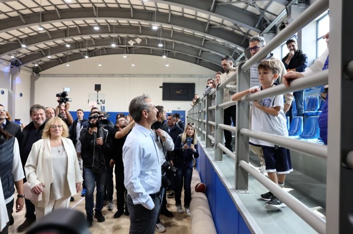 Επίσκεψη Μητσοτάκη στη Πεντέλη