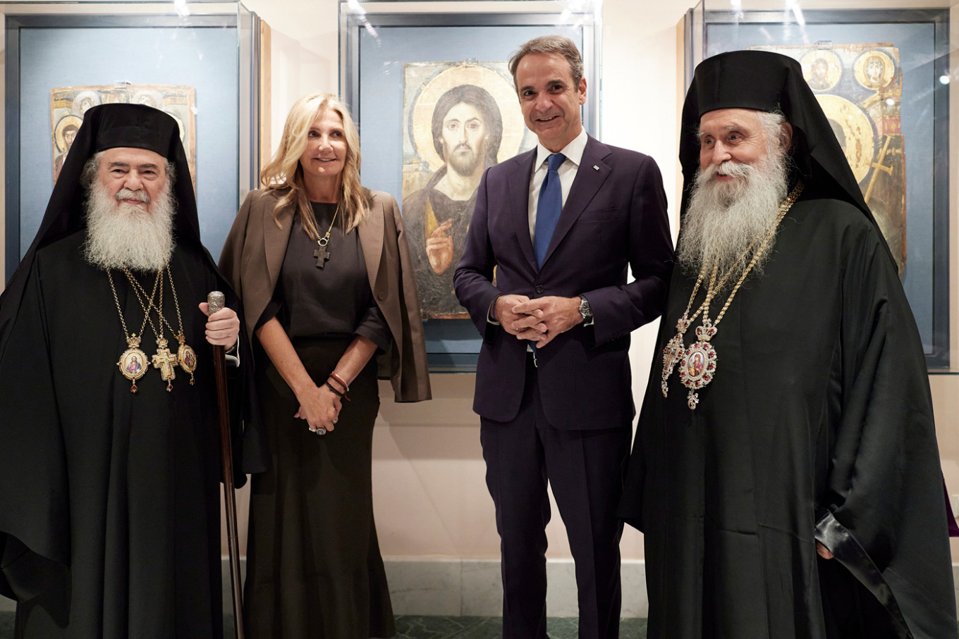 Στην ενθρόνιση του νέου Αρχιεπισκόπου Σινά ο Πρωθυπουργός