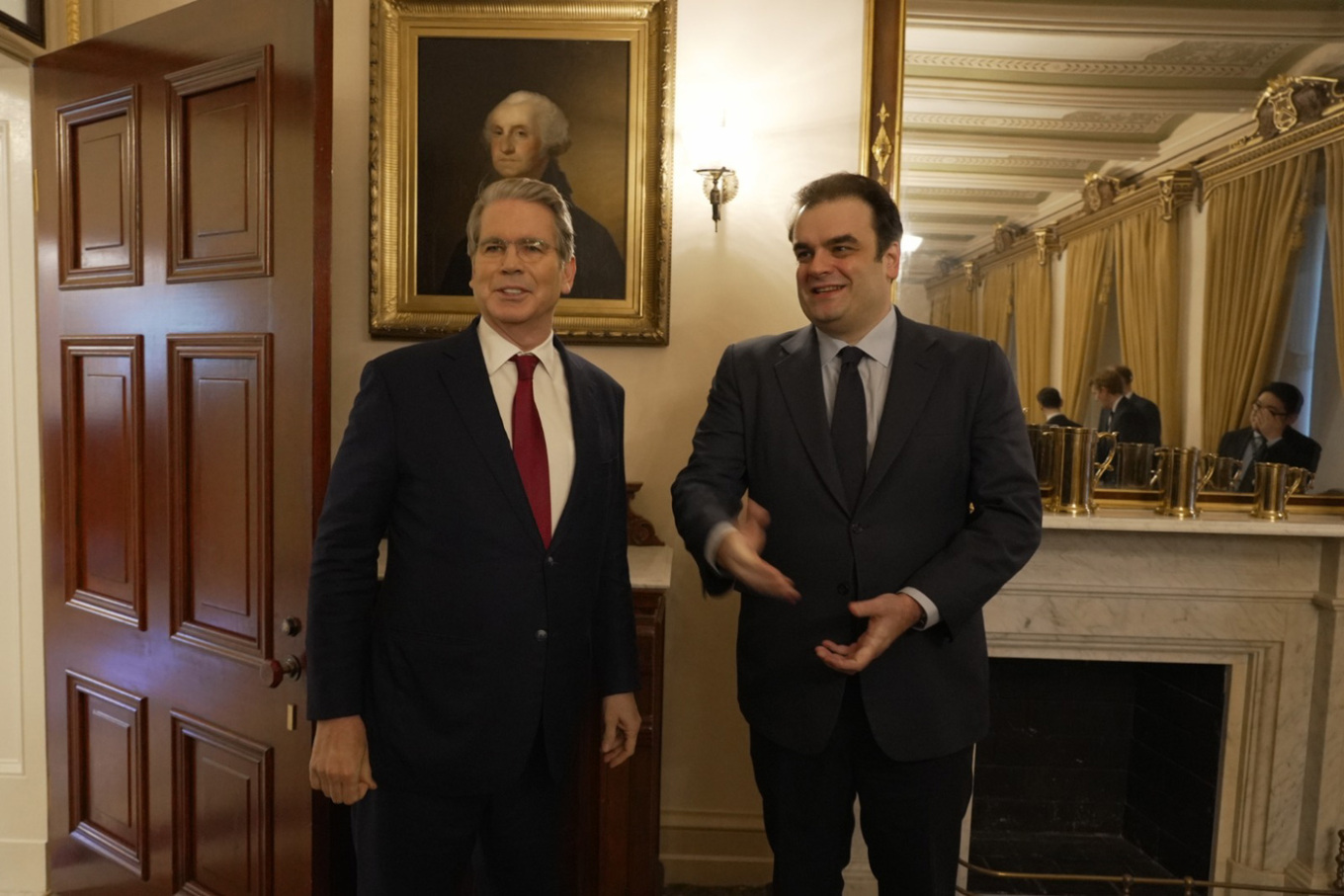 Συνάντηση Πιερρακάκη με τον Αμερικανό ΥΠΟΙΚ