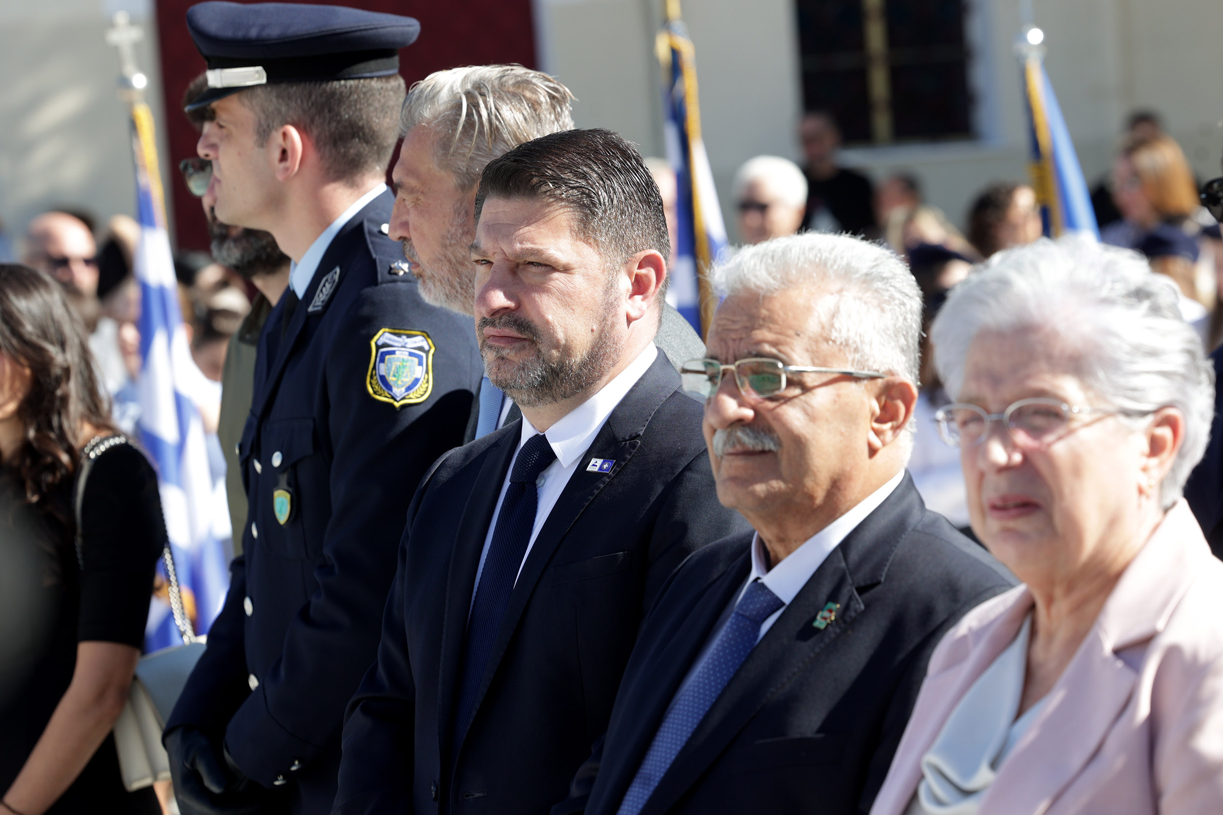 Στην Αγία Βαρβάρα για τον εορτασμό της Εθνικής Επετείου ο Περιφερειάρχης Αττικής.