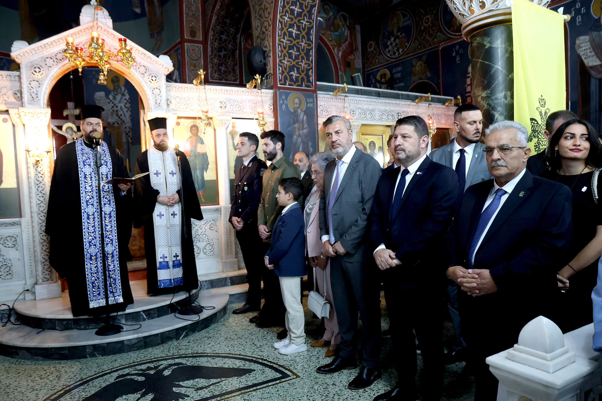 Στην Αγία Βαρβάρα για τον εορτασμό της Εθνικής Επετείου ο Περιφερειάρχης Αττικής.