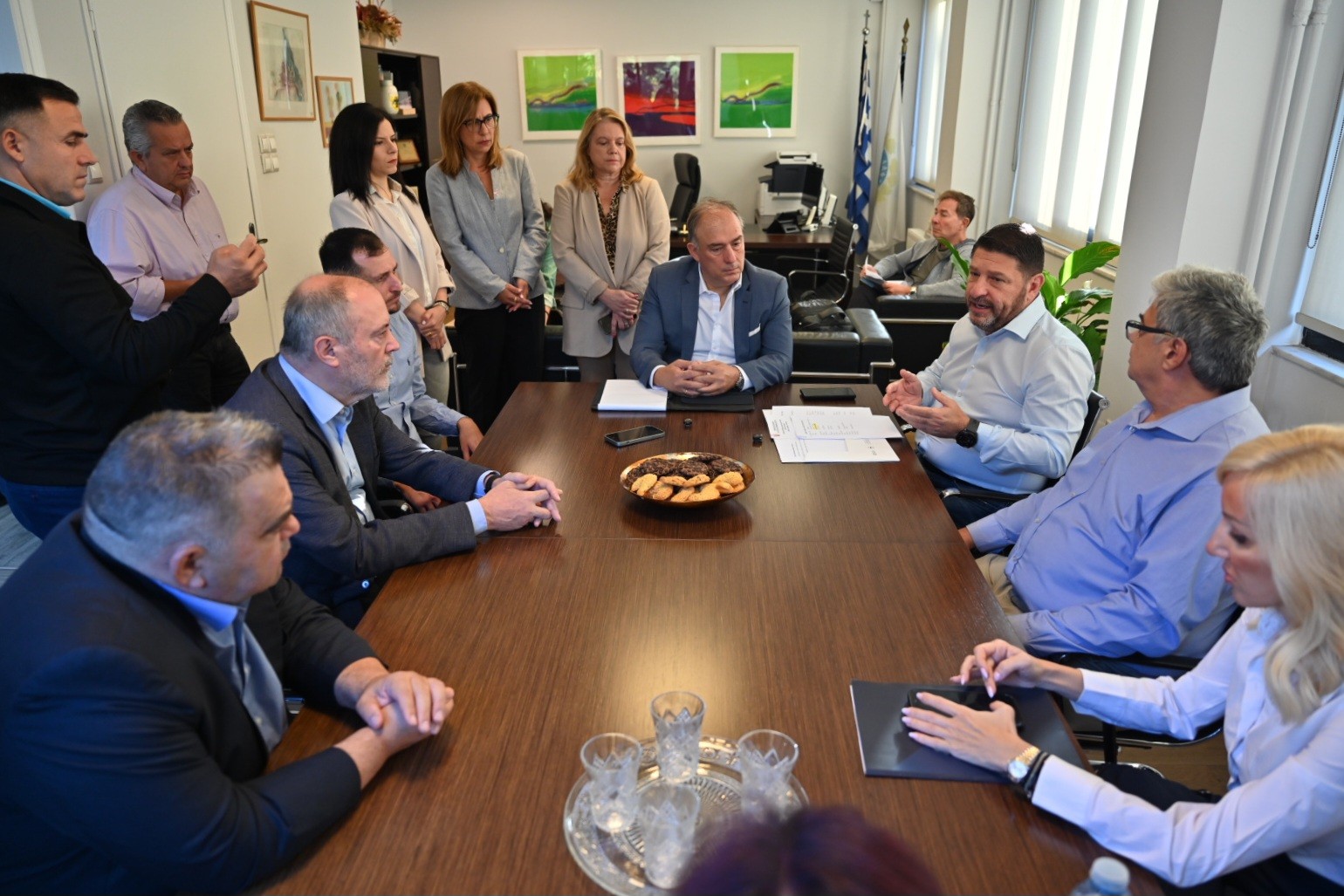 Επίσκεψη Χαρδαλιά στον Δήμο Δάφνης – Υμηττού