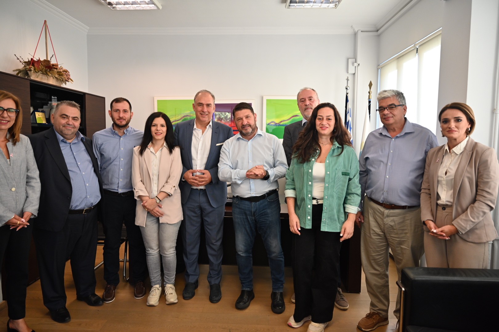 Επίσκεψη Χαρδαλιά στον Δήμο Δάφνης – Υμηττού