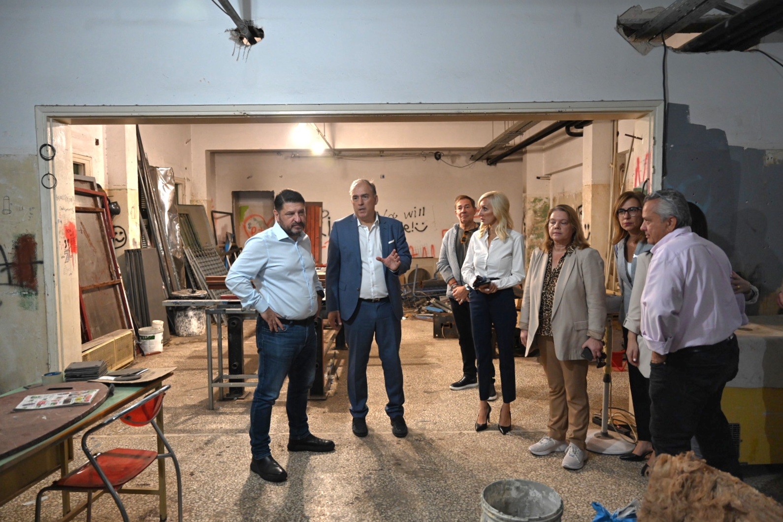 Επίσκεψη Χαρδαλιά στον Δήμο Δάφνης – Υμηττού