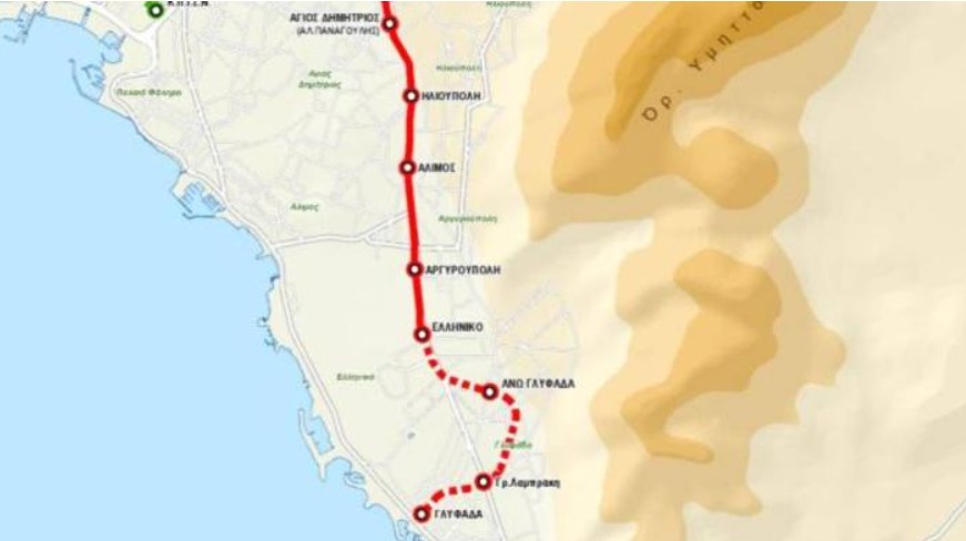 Το Μετρό της Αθήνας πάει Γλυφάδα