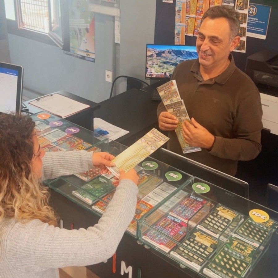 Θεόφιλος Πανταζής, ιδιοκτήτης καταστήματος ΟΠΑΠ στην Αργαλαστή Πηλίου.