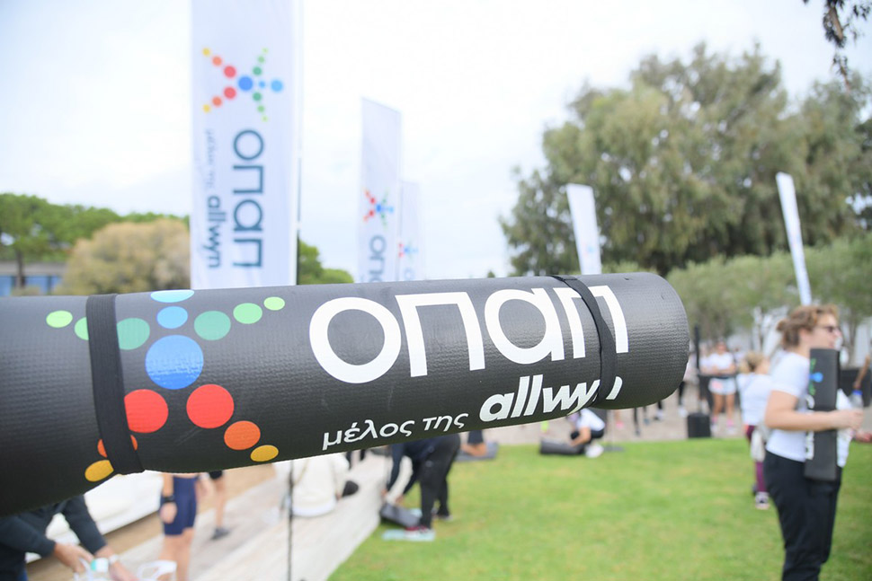 Ειδικό πρόγραμμα warm up από τον ΟΠΑΠ με τη Μάντη Περσάκη για τις συμμετέχουσες στο Ladies Run