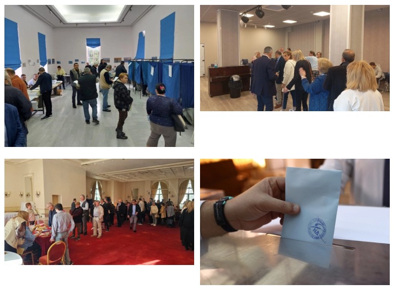 Χαμόγελα για τις εσωκομματικές εκλογές στη Ν.Δ.