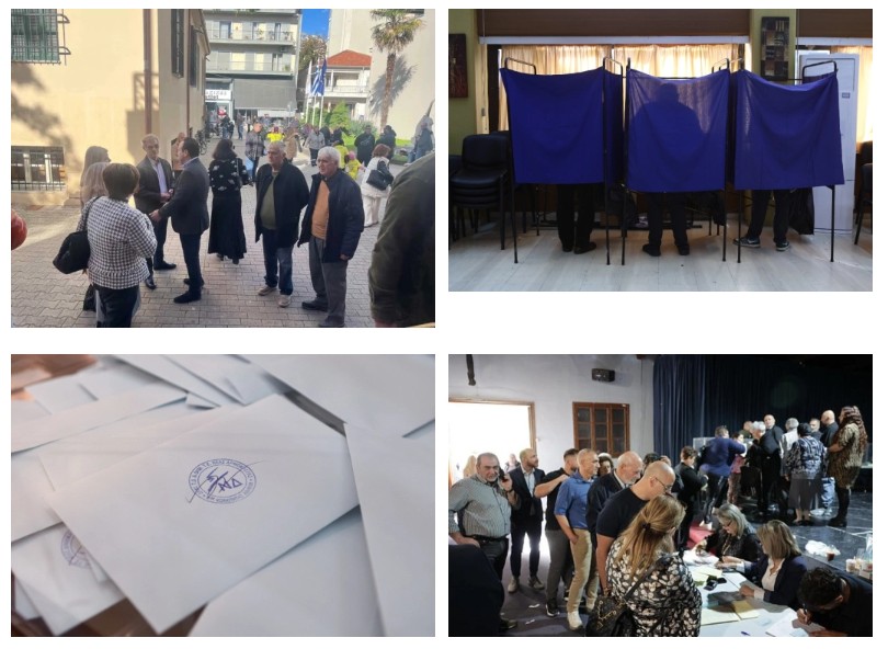 Χαμόγελα για τις εσωκομματικές εκλογές στη Ν.Δ.