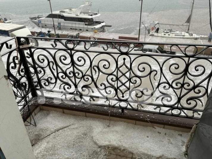 Προβλήματα στη Λέσβο από την κακοκαιρία