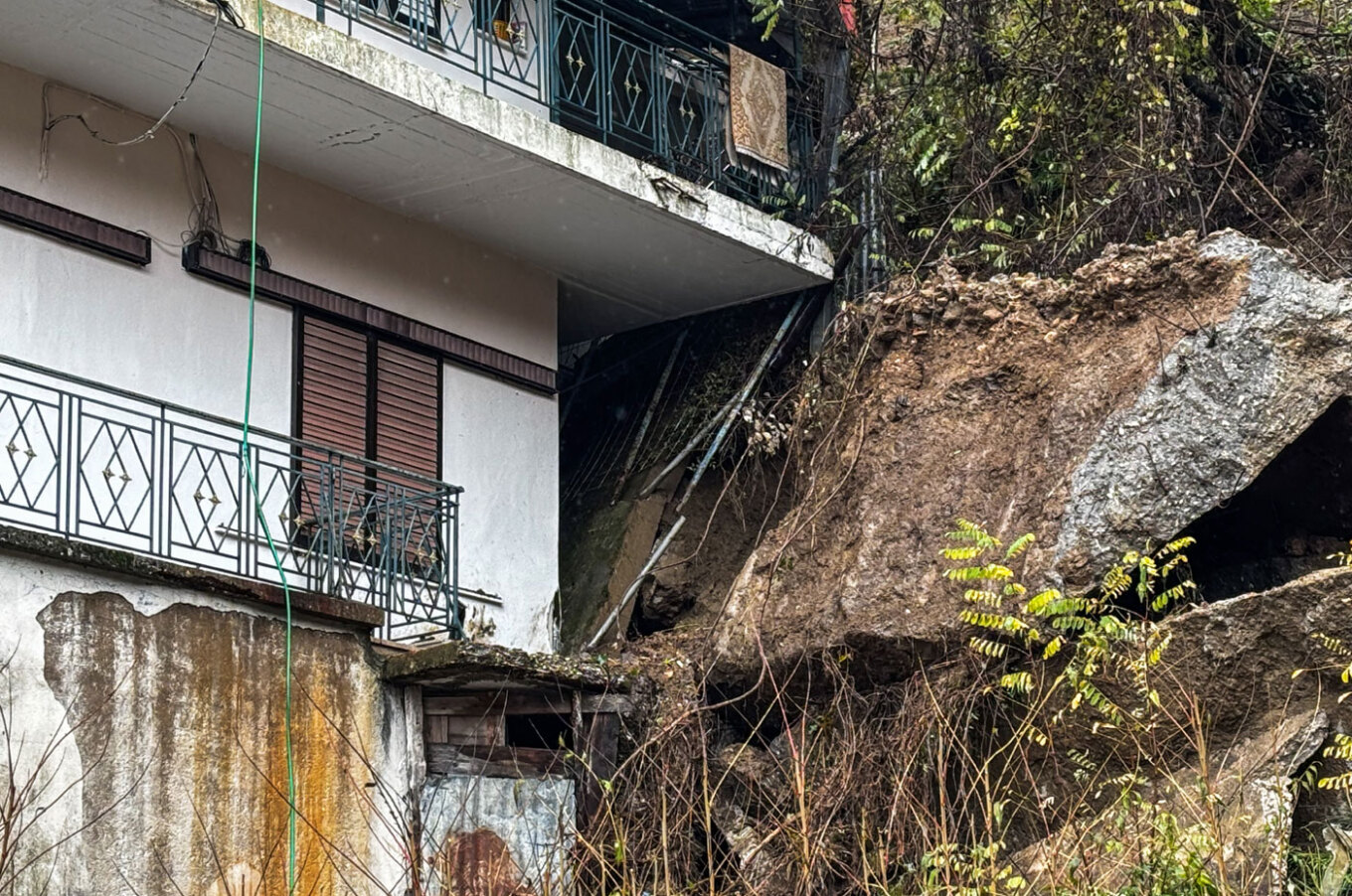 Τζουμέρκα: Μεγάλη ανησυχία για τις κατολισθήσεις